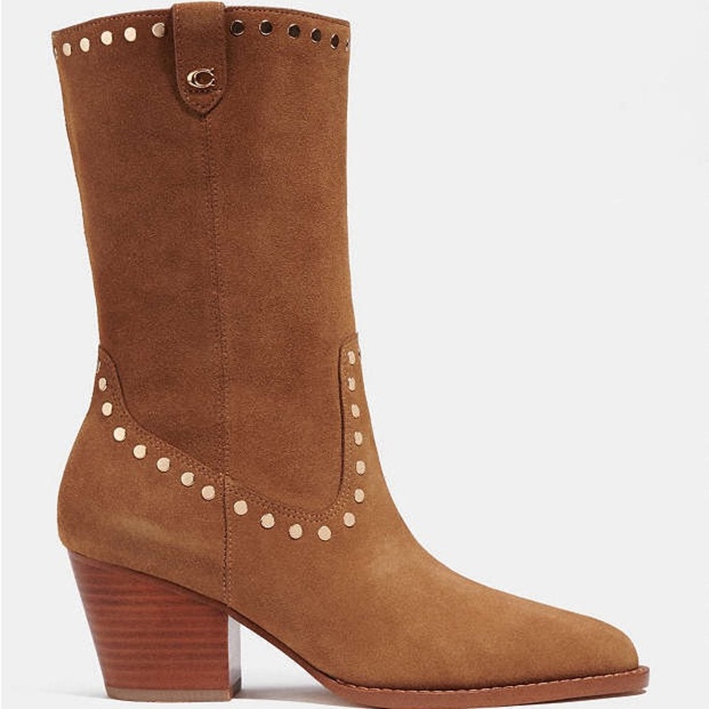 Coach Suede Brown Boots